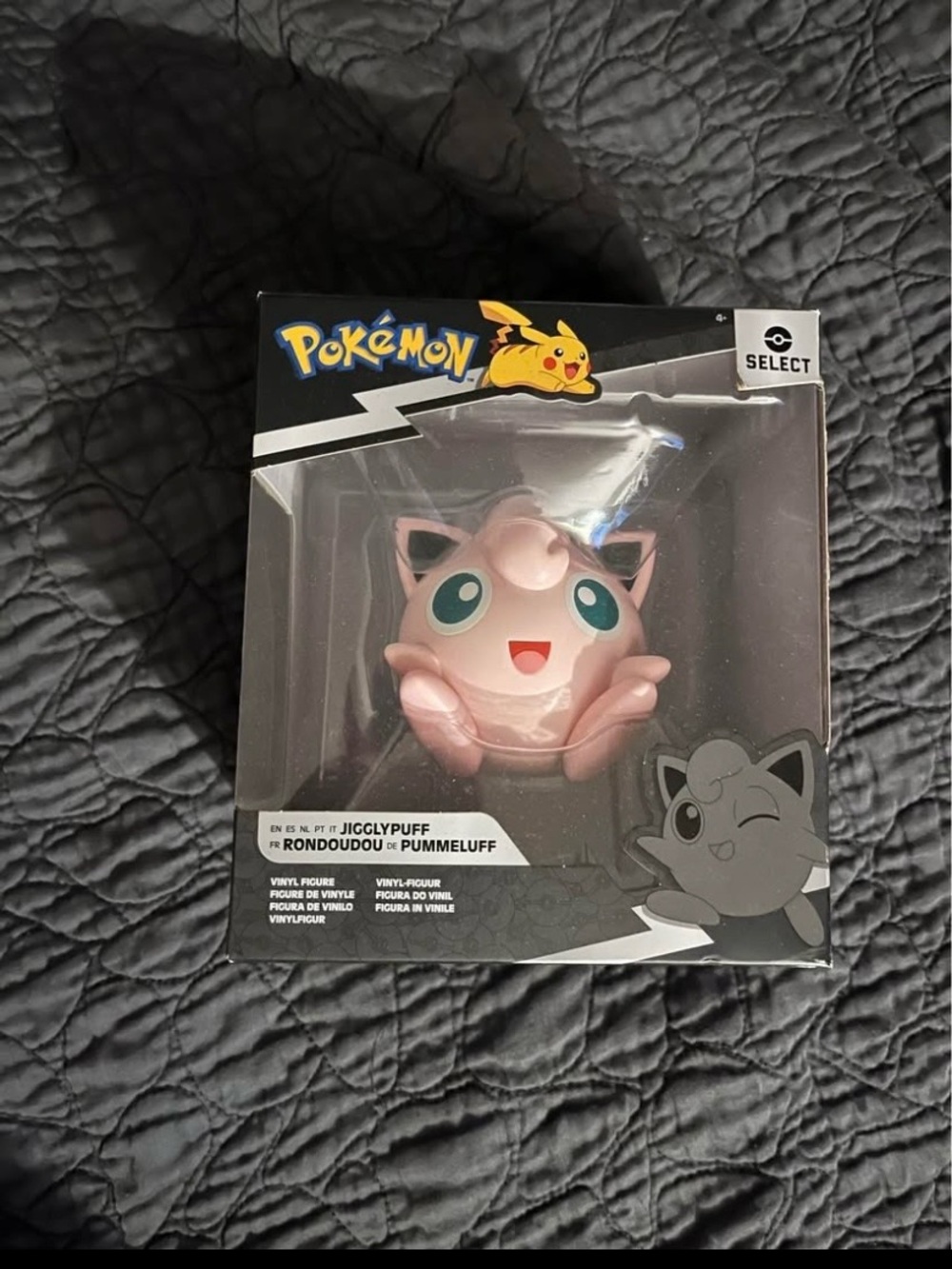 Select Jigglypuff Pink Vinyl Figure by